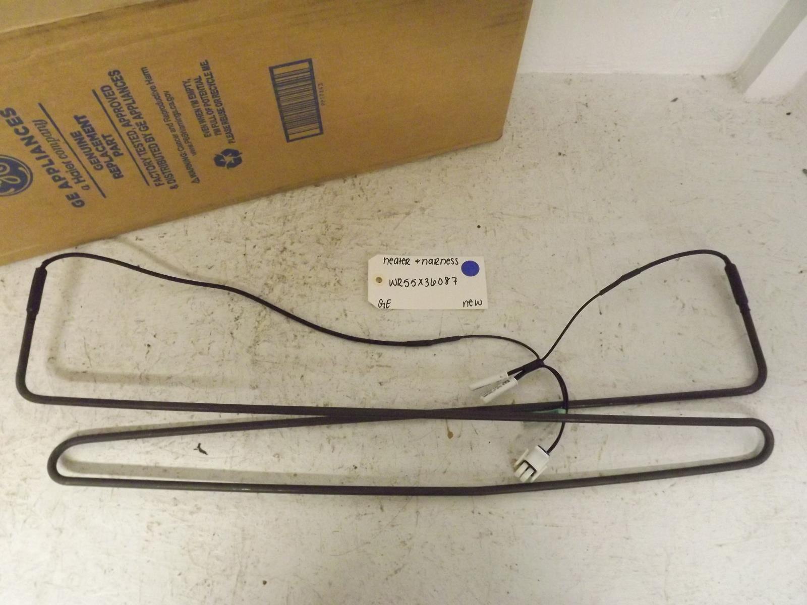 GE Refrigerator WR55X36087 Heater & Harness New GE Refrigerator WR55X36087 Heater & Harness New